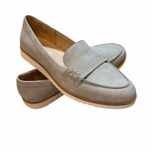 LifeStride Women's Grey Zee Slip On Penny Loafers Women’s Size 7.5 M New No Box